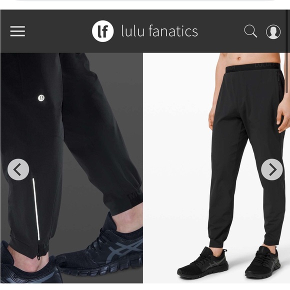 Mens Lululemon Run State Jogger 28